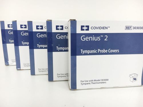 Covidien Genius 2 Tympanic Probe Covers Ref 303030 Exp 2021 5 Boxes of 96 each