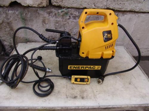 ENERPAC ZU4 HYDRAULIC PUMP 1115V 1.7 HP 10,000 PSI WORKS GREAT #3