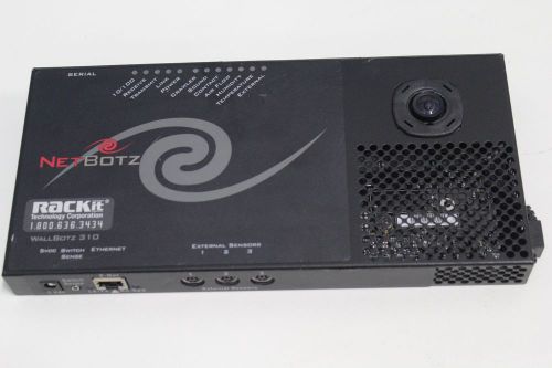 NetBotz WallBotz 310 5VDC Switch Ethernet Sense Monitoring Managing Camera