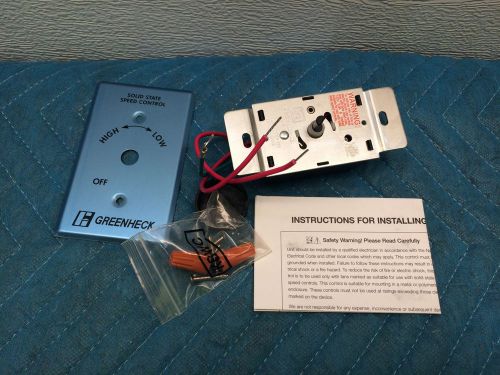 GREENHECK KB Electronics KBWC-15K Solid State Motor Speed Control 5A 120VAC