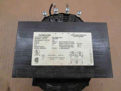 Dongan 2 kva transformer model 50-2000-053