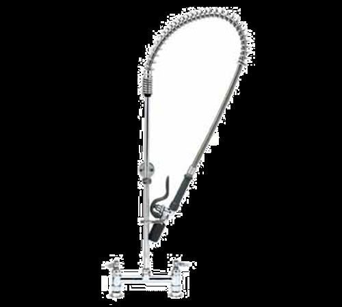 T&amp;s brass b-0123-bc pre-rinse unit 8&#034; c/c deck mount low flow spray valve for sale