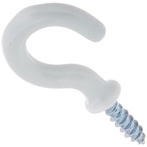 3/4&#034; White Vinyl Coated Cup Hook National Hardware Ceiling Hook N259-184