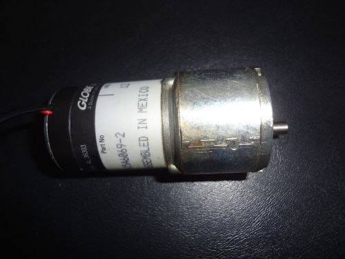 12V DC Motor with connectors from Globe Motors