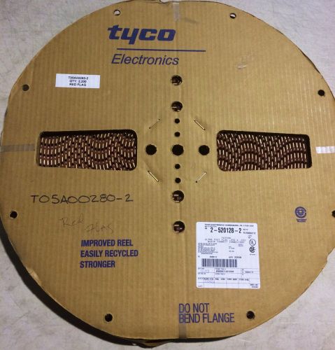 TYCO Electronics 2-520128-2 QUICK DISCONNECT TERMINAL 18-22AWG QTY: 2200