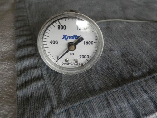 Ashcroft XSF-2000 Stainless Steel 316 Dry 1-2000 PSI XMITR 2&#034; Pressure Gauge