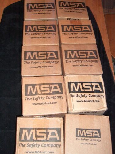 MSA CBRN Cap1 PAPR Cap1 Gas Mask Filters 10 piece Lot 10046570 Canister