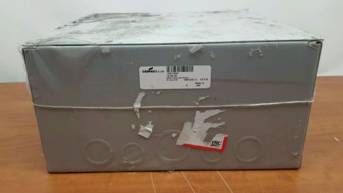 Cooper B-Line 12126 SC Screw Cover Junction Box Enclosure 12&#034; x 12&#034; x 6&#034;