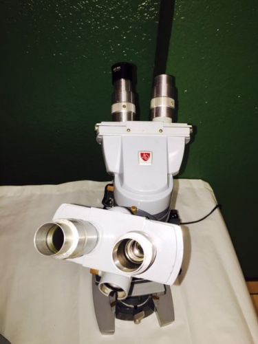 American Optical AO Spencer Lab Microscope with 1 Lense &amp; 4 Objectives
