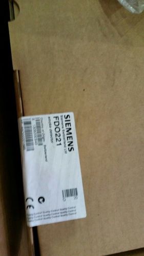 SIEMENS FDO221 AUTOMATIC SMOKE DETECTOR, ADDRESSABLE FIRE DETECTOR, SINTESO, NEW