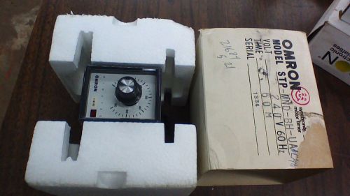 OMRON SYNCHRONOUS MOTOR TIMER Model STP-MND-BH-UA