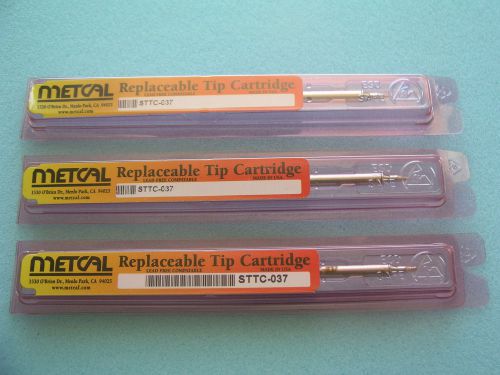 New in Pkg. Metcal  Replaceable Solder Tip Cartridge STTC-037