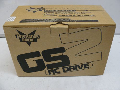 Automation Direct GS2-57P5 7.5HP 575V 3PH AC DRIVE -- FREE SHIPPING--