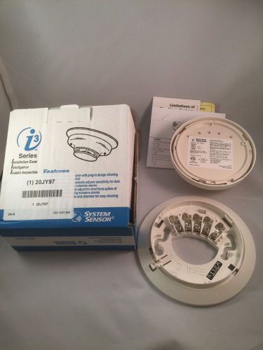 System sensor 2w-b smoke detector 2-wire 12/24volt photoelectric 2wb free ship for sale