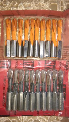 20 bits  LEITZ 8 X 70mm LINE BORING BITS 10 MM SHANK  ...