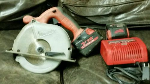 MILWAUKEE 18V LITHIUM 6 7/8&#034;  METAL CUTTING CIRCULAR SAW