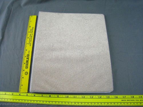 Silver Glitter 3 Ring Binder Notebook W/Wide Rule Notebook Paper