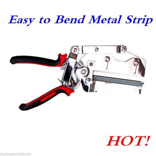 Handheld portable metal letter bender rapid bending tools shaping pliers for sale