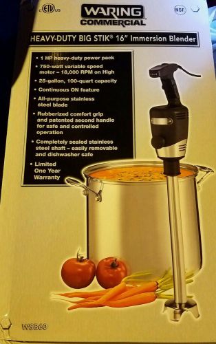 Waring - WSB60 - Big Stix 16&#034; Immersion Blender Hand Mixer