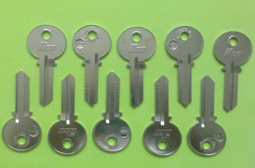 10 ilco key blanks 1054f fits ilco keyway for sale