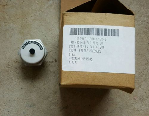 Agm Breather  Valve for Hardigg &amp; Pelican Transit &amp; Equipment Cases ta330-1384