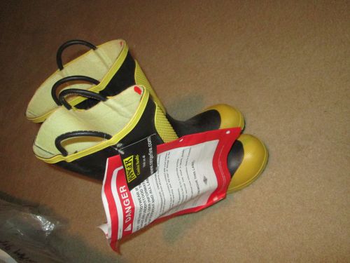 NEW NWT Ranger Shoe Fit Fire Walker Firefighting Rubber Bunker Turnout Boots 9