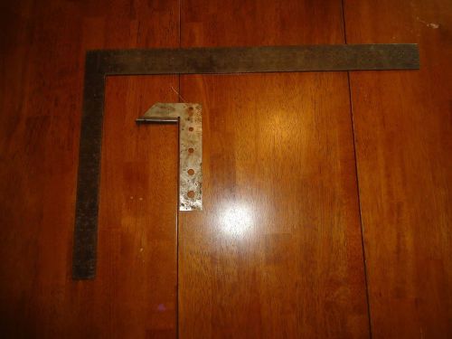 Lot of 2 Vintage Carpenter Squares - Southington Hardware Co. &amp; Handy Andy