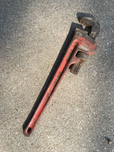 RIDGID Pipe Wrench 18 Inch Monkey Wrench Heavy Duty