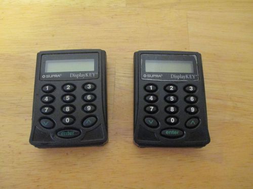 Lot of 2 Supra DisplayKey Real Estate Electronic Display Key