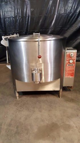 Vulcan GS60E Natural Gas 60 Gallon Stationary Steam Jacketed Kettle