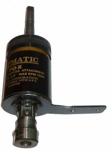 TAPMATIC 70X SELF REVERSING TAPPING HEAD ATTACHMENT NO.2 MORSE TAPER SHANK