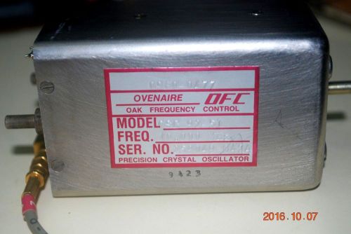 OFC OVENAIRE PRECISION CRYSTAL OSC. 10.000 MHZ MODEL: OSC-92-51