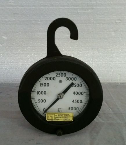 ASHCROFT Maxisafe 0-5000 Psi Test Gauge Pressure Gage AISI 316 Tube &amp; Socket