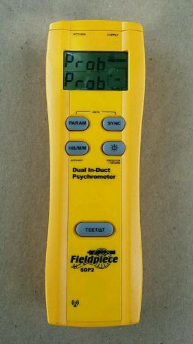 Fieldpiece SDP2 Dual In-duct Psychrometer - Wireless