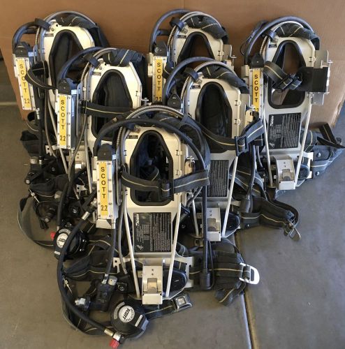 Scott 2.2 AP50 SCBA w/ Integrated PASS HUD EBSS RIT / UAC &#034;VERY NICE CONDITION&#034;