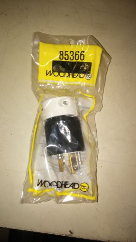 WOODHEAD 85366 NEW IN PACKS 20A 125V HOSPITAL GRADE MALE PLUG SEE PICS #A75