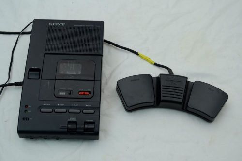 Sony M-2000 Microcassette Transcriber With Foot Pedal (FS-25)