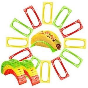 36 Pieces Taco Plastic Independent Cup Racks Set Holders Stand Tray Home Goods