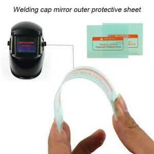 10pcs Set Solar Welder Welding Helmet PC Clear Lens Cover Protective Plate Board