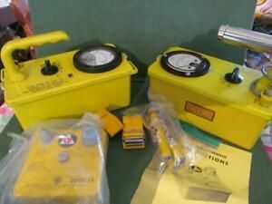 Geiger counter Victoreen CDV 700 6B OCD D103 tube CDV 715 1A+ Dosimeter Charger