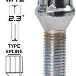 Tornillo Spline L58mm 12 x 1.25 6sp