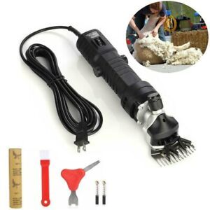 450W Electric Supplies Sheep Goat Shears Animal Shearing Grooming Clipper US