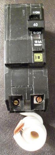 Square d - schneider - qob240epd circuit breaker - 40amp - 120/240v for sale