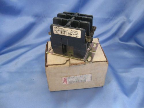 Lennox contactor (38393) 24v coil, 25 amps max, 3 pole double break, new surplus for sale