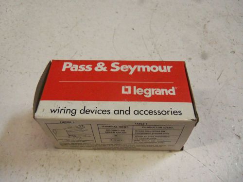 PASS &amp; SEYMOUR L-1430-P PLUG *NEW IN BOX*