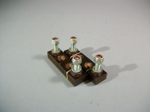 Vintage Fuse Holder Block SC23034 NSN 5920-00-318-7150 - Lot of 2 - New