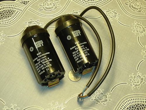 SET of SEIPP MEI Anlass Kondensator 150uF 320V 50/60Hz NEW