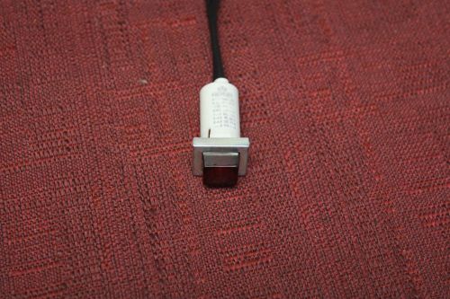 Leecraft Snaplite 125V Red indicator lamp Square New