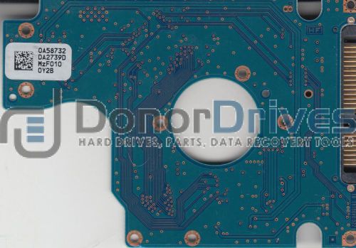 HTS545050B9A300, 0A58732 DA2739D, 0A70345, DA2987, Hitachi SATA 2.5 PCB + Servic