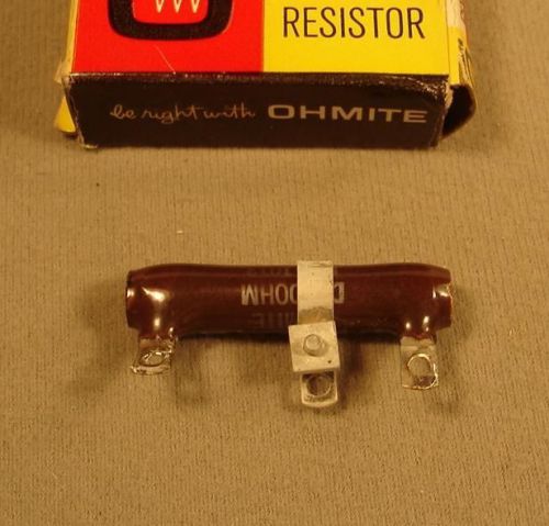 OHMITE VITREOUS ENAMELED RESISTOR, #1093, 10 WATT, 150 OHMS, IN BOX